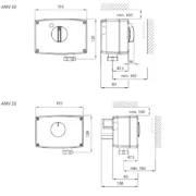 Danfoss AMV(E) 10 13 siłowniki elektryczne techniczny 2